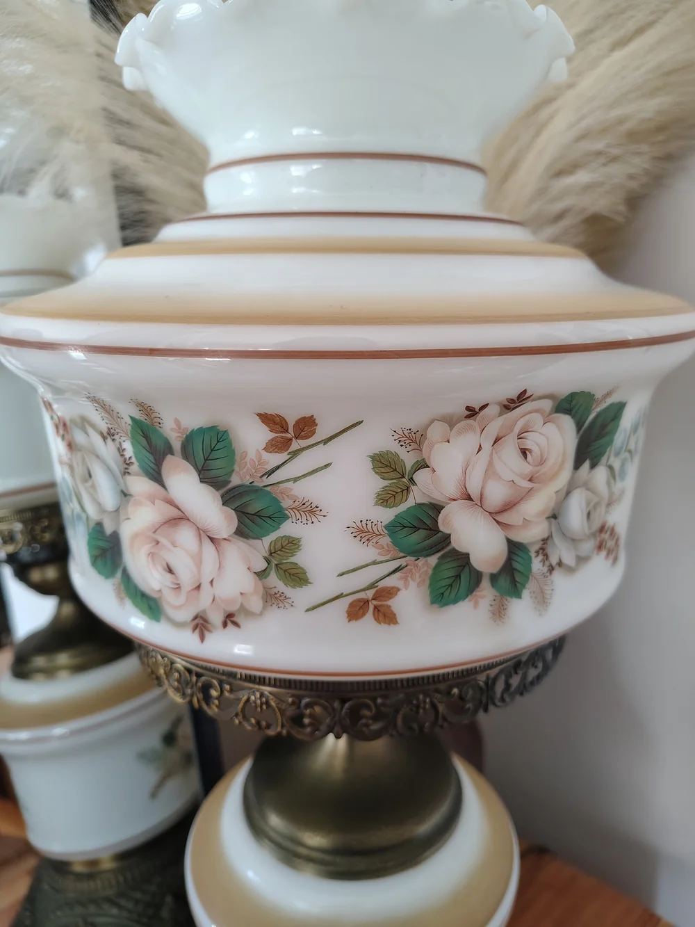 vintage milk glass 